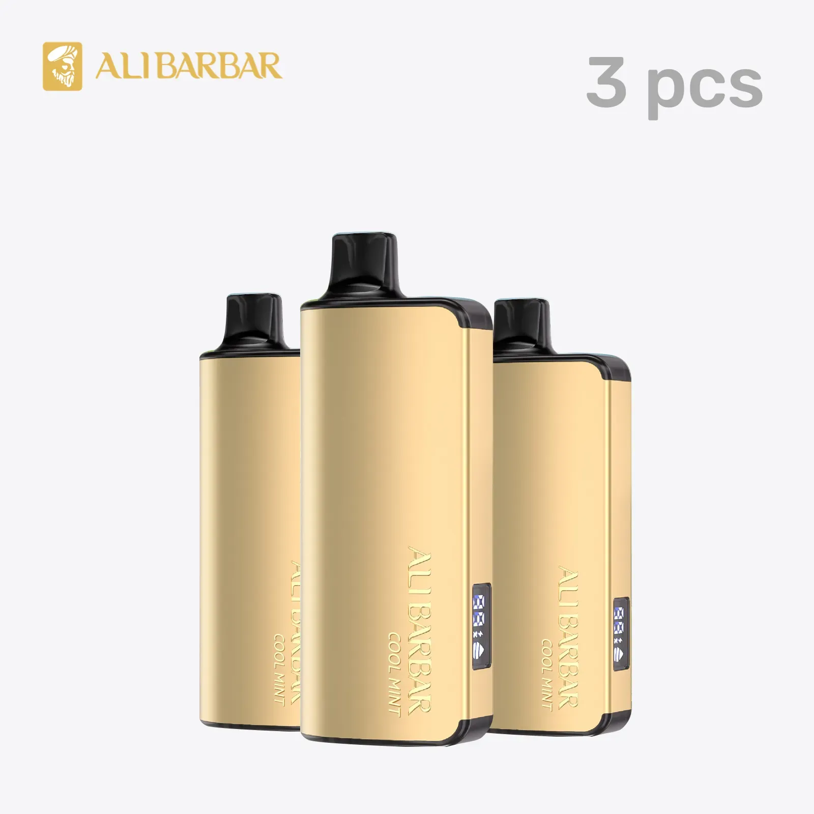 3 Flavour Custom Pack Alibarbar Ingot 9000 puffs flavor
