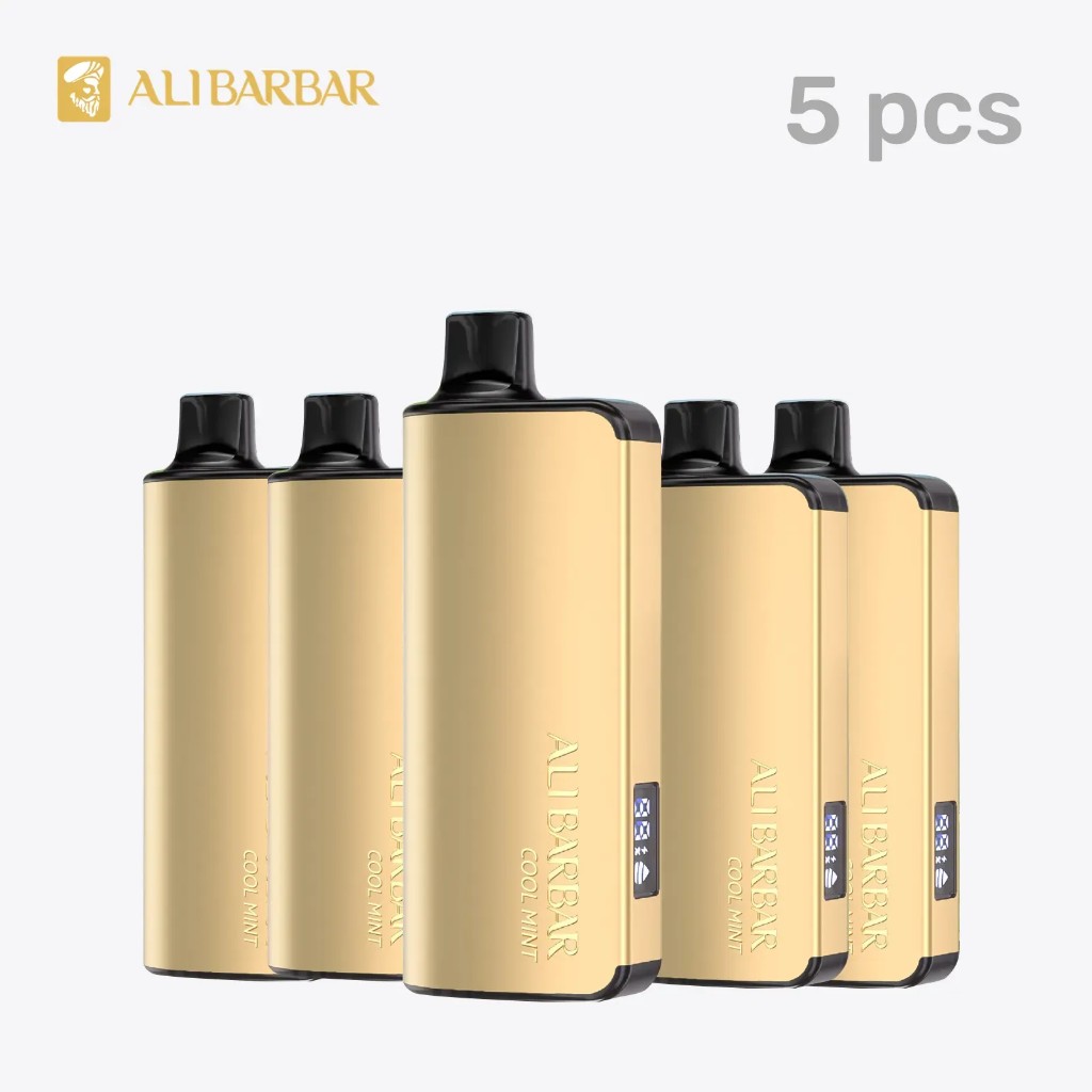 5 Flavour Custom Pack Alibarbar Ingot 9000 puffs flavor