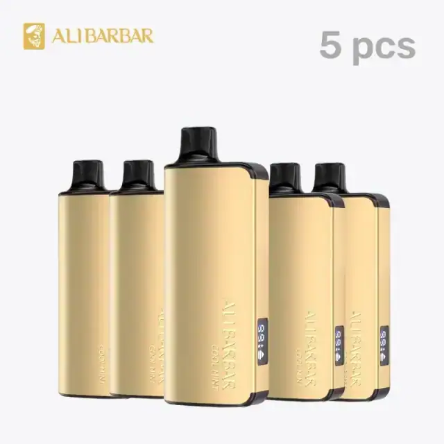 Alibarbar Ingot 9000 5 Flavour Custom Pack disposable, ailibarbar.com Australia